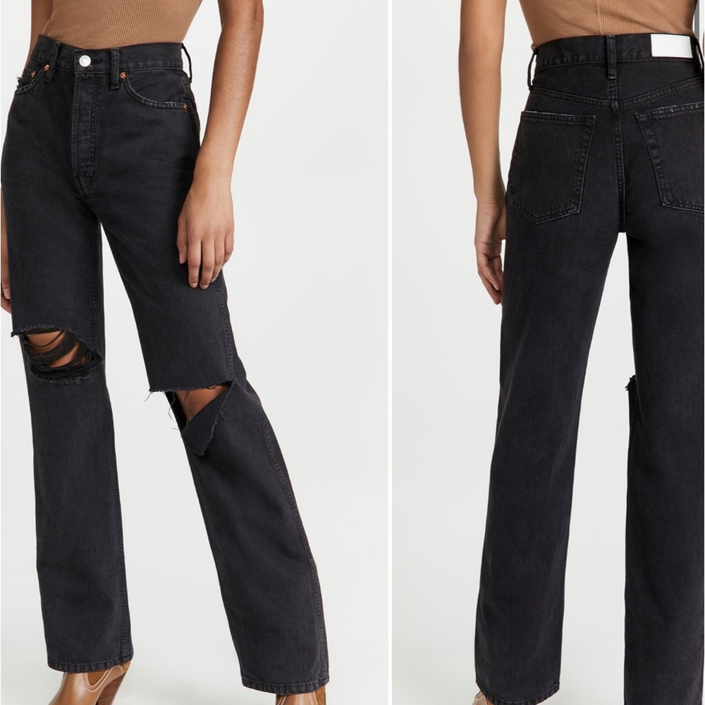 RE/DONE High Rise Rigid Loose Jean - Picture 2 of 8